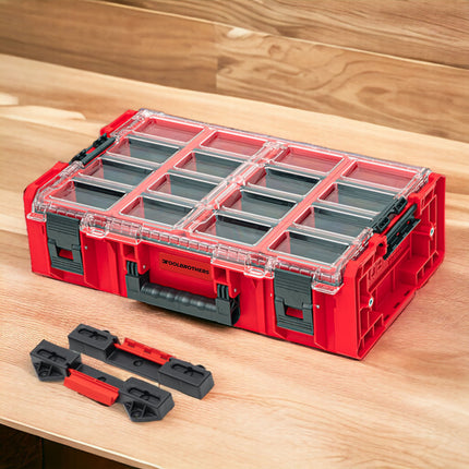 Toolbrothers RHINO XXL Organizer ULTRA hauteur XXL + XXL Connect-Adapter 19,5 l IP66