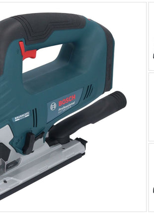 Bosch GST 18V-125 B Sierra de calar profesional a batería 18 V 125 mm Solo sin escobillas (06015B3001) - sin batería, sin cargador