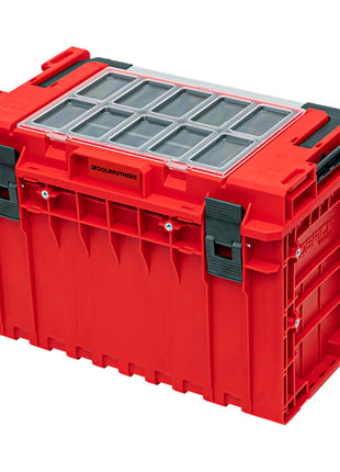 Toolbrothers Maletín de herramientas RHINO XXL ULTRA Handling+ altura XL Organizador modular personalizado 585 x 385 x 420 mm 52 l apilable IP66