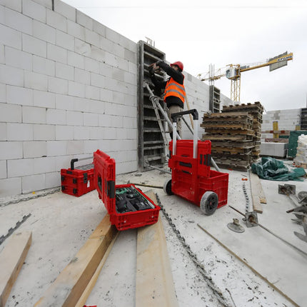 Toolbrothers RHINO XXL Cart Plus ULTRA - Mobilna walizka narzędziowa 52 l IP66 z podwójnym uchwytem teleskopowym