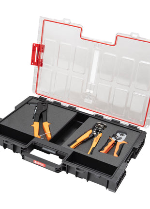 Toolbrothers RHINO XXL Organizer ECO Wysokość L Niestandardowy Wielowarstwowy 531 x 379 x 77 mm 6 l IP66 z wkładką piankową