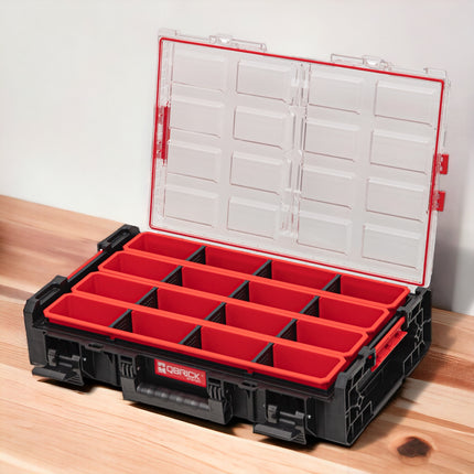 Toolbrothers RHINO XXL Organizer ECO wysokość XL Pudełka+ 13,5 l IP66 z wyjmowanymi pudełkami + przegródkami