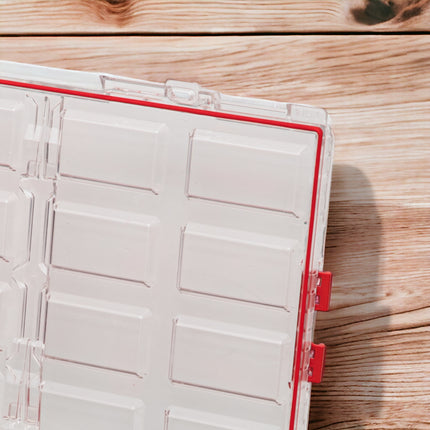 Toolbrothers RHINO XXL Organizer ECO wysokość XL Pudełka+ 13,5 l IP66 z wyjmowanymi pudełkami + przegródkami