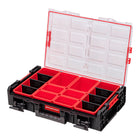 Toolbrothers RHINO XXL Organizer ECO Wysokość XL Skrzynki 582 x 387 x 131 mm 13,5 l IP66 z 6 wkładkami i 6 przegrodami