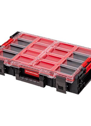 Toolbrothers RHINO XXL Organizer ECO Wysokość XL Skrzynki 582 x 387 x 131 mm 13,5 l IP66 z 6 wkładkami i 6 przegrodami