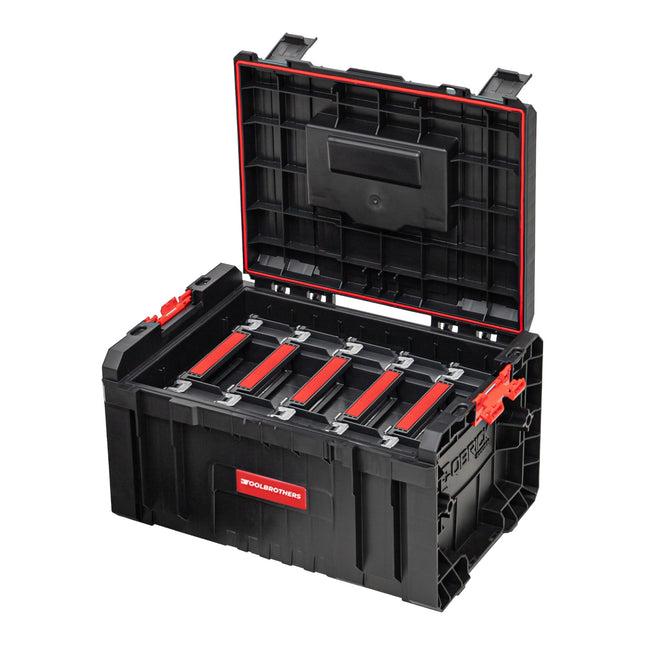 Toolbrothers RHINO L Mallette à outils ECO Organize+ + 5x L Organizer ECO Mini 19 l IP54