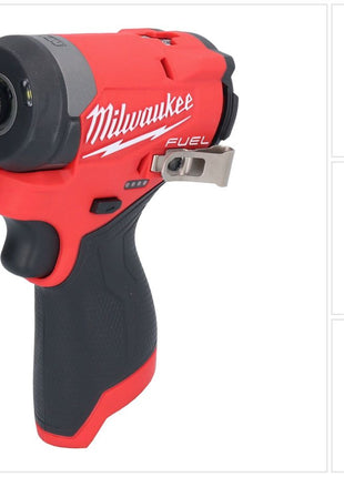 Milwaukee M12 FID2-0 Akumulatorowy klucz udarowy 12 V 170 Nm 1/4" bezszczotkowy Solo ( 4933479876 ) - bez akumulatora, bez ładowarki