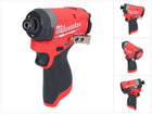 Milwaukee M12 FID2-0 Akumulatorowy klucz udarowy 12 V 170 Nm 1/4