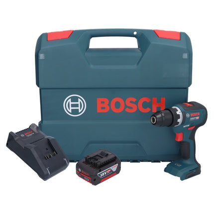 Bosch GSR 18V-55 Profesjonalna akumulatorowa wiertarko-wkrętarka 18 V 55 Nm bezszczotkowa + 1x akumulator 4,0 Ah + ładowarka + walizka L