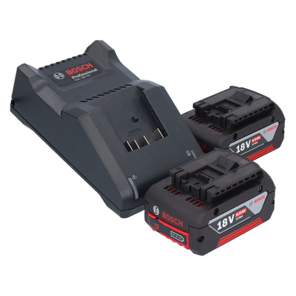 Bosch GSR 18V-55 Profesjonalna akumulatorowa wiertarko-wkrętarka 18 V 55 Nm bezszczotkowa + 2x akumulator 4,0 Ah + ładowarka + walizka L