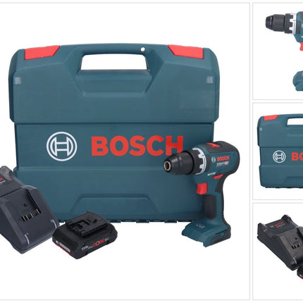 Bosch GSR 18V-55 Professional cordless drill driver 18 V 55 Nm brushless + 1x ProCORE rechargeable battery 4.0 Ah + charger + L-case