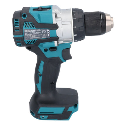 Makita DHP 489 Z Perceuse-visseuse à percussion sans fil 18 V 73 Nm Brushless Solo - sans batterie, sans chargeur