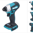 Makita DTD 157 Z Visseuse à choc sans fil 18 V 140 Nm 1/4'' Brushless Solo - sans batterie, sans chargeur