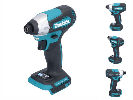 Makita DTD 157 Z Akumulatorowy klucz udarowy 18 V 140 Nm 1/4" Brushless Solo - bez akumulatora, bez ładowarki