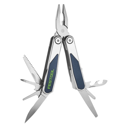 Festool MT-FT1 Multitool 20 in 1 ( 577934 ) pliers / wire cutter / file / screwdriver / can opener / bottle opener / saw / glass breaker / bit set by RICHARTZ