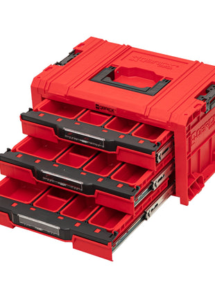 Carro herramientas Qbrick System PRO RED ULTRA HD 3 en 1 set cajón 3 caja herramientas 2.0 expert + maletín tecnología PRO 2.0 + carro PRO 2.0