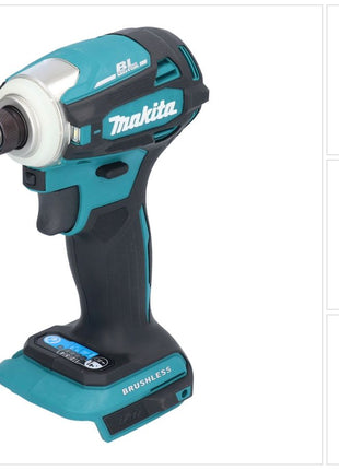 Makita DTD 172 Z Akku Schlagschrauber 18 V 180 Nm 1/4" Brushless Solo - ohne Akku, ohne Ladegerät