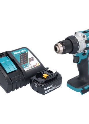 Makita DHP 489 RF1 Perceuse-visseuse à percussion sans fil 18 V 73 Nm Brushless + 1x batterie 3,0 Ah + chargeur