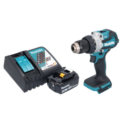 Makita DHP 489 RF1 cordless impact drill 18 V 73 Nm brushless + 1x rechargeable battery 3.0 Ah + charger