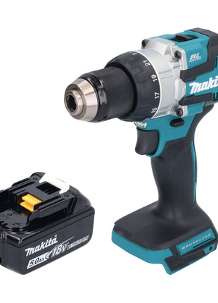 Taladro percutor inalámbrico Makita DHP 489 T1 18 V 73 Nm sin escobillas + 1x batería 5,0 Ah - sin cargador