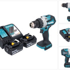 Makita DHP 489 RT Perceuse-visseuse à percussion sans fil 18 V 73 Nm Brushless + 2x batterie 5,0 Ah + chargeur