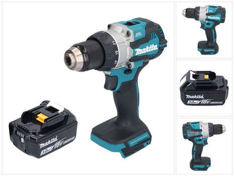 Makita DDF 489 F1 Akku Bohrschrauber 18 V 73 Nm Brushless + 1x Akku 3,0 Ah - ohne Ladegerät