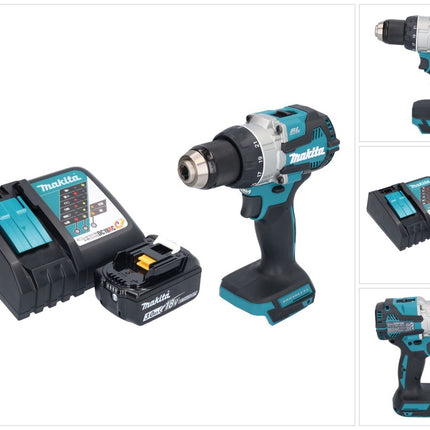 Trapano avvitatore a batteria Makita DDF 489 RF1 18 V 73 Nm brushless + 1x batteria ricaricabile 3,0 Ah + caricabatterie