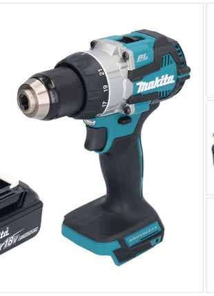 Makita DDF 489 G1 Perceuse-visseuse sans fil 18 V 73 Nm Brushless + 1x batterie 6,0 Ah - sans chargeur