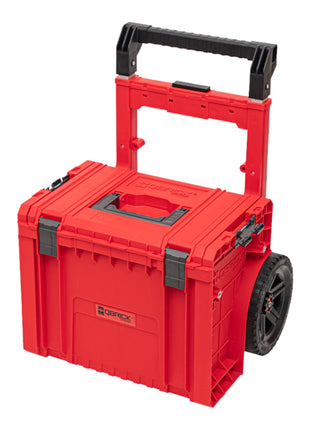 Qbrick System PRO Cart 2.0 Plus RED ULTRA HD apilable 490 x 415 x 660 mm 29 l IP54 doble mango telescópico extraíble