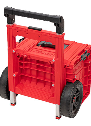 Toolbrothers RHINO L Cart Plus ULTRA - Maletín de herramientas móvil apilable 490 x 415 x 660 mm 29 l IP54 mango telescópico doble extraíble