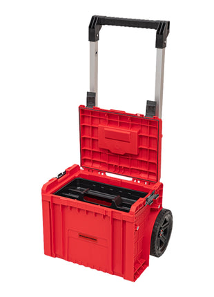 Toolbrothers RHINO L Cart Plus ULTRA - Maletín de herramientas móvil apilable 490 x 415 x 660 mm 29 l IP54 mango telescópico doble extraíble