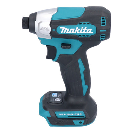 Llave de impacto sin cable Makita DTD 157 RG 18 V 140 Nm 1/4" sin escobillas + 2x batería recargable 6,0 Ah + cargador