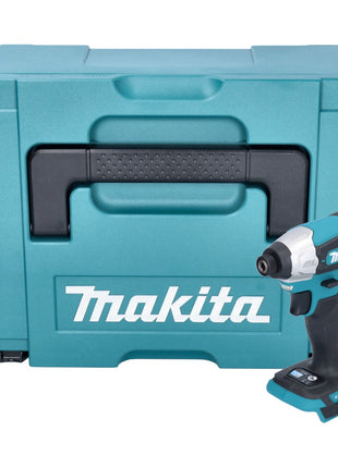 Makita DTD 157 ZJ llave de impacto a batería 18 V 140 Nm 1/4" sin escobillas + Makpac - sin batería, sin cargador