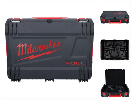 Maletín de herramientas Milwaukee HD-Box para taladro de impacto M12 FPD2 + llave de impacto FID2 + accesorios