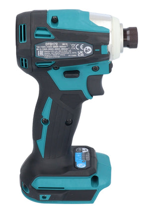 Makita DTD 172 RF1 akumulatorowy klucz udarowy 18 V 180 Nm 1/4" bezszczotkowy + 1x akumulator 3,0 Ah + ładowarka