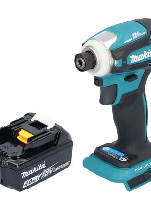 Makita DTD 172 M1 Clé à choc sans fil 18 V 180 Nm 1/4'' Brushless + 1x batterie 4,0 Ah - sans chargeur