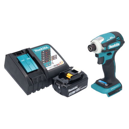 Avvitatore a impulsi a batteria Makita DTD 172 RM1 18 V 180 Nm 1/4" brushless + 1x batteria ricaricabile 4,0 Ah + caricabatterie