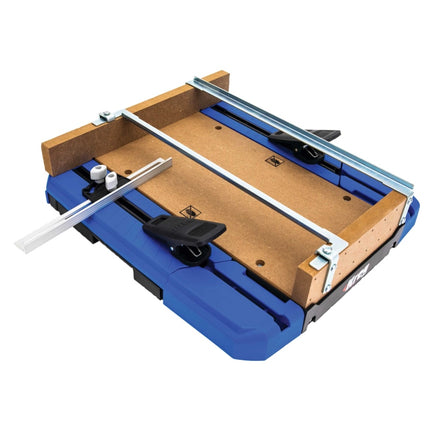 KREG Mobilna stacja do cięcia poprzecznego i ukośnego ( KMA4100-INT ) przenośna 305 x 38 mm - do ręcznych pilarek tarczowych