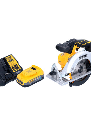 Sierra circular de batería DeWalt DCS 565 E1 18 V 165 mm sin escobillas + 1x batería Powerstack 1,7 Ah + cargador