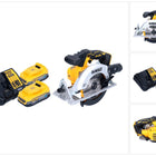 DeWalt DCS 565 E2 cordless circular saw 18 V 165 mm brushless + 2x Powerstack battery 1.7 Ah + charger