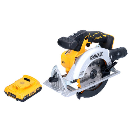 Sega circolare a batteria DeWalt DCS 565 N 18 V 165 mm brushless + 1x batteria ricaricabile 2,0 Ah - senza caricabatterie