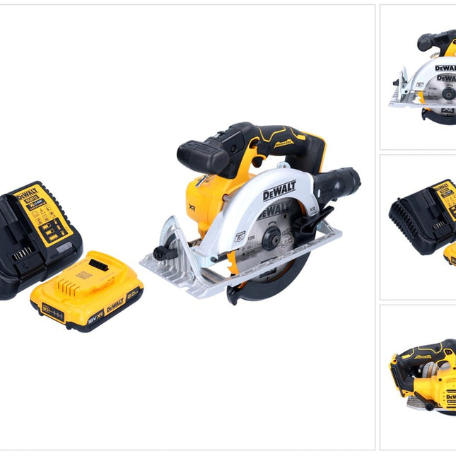 DeWalt DCS 565 D1 Cordless Circular Saw 18 V 165 mm Brushless + 1x rechargeable battery 2.0 Ah + charger