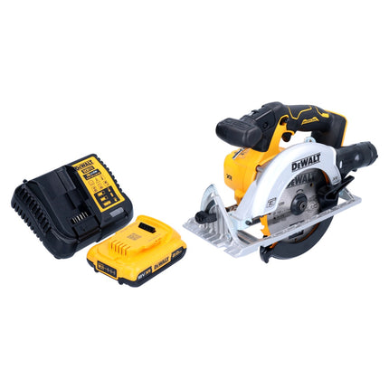 DeWalt DCS 565 D1 Cordless Circular Saw 18 V 165 mm Brushless + 1x rechargeable battery 2.0 Ah + charger