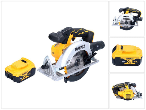 DeWalt DCS 565 N cordless circular saw 18 V 165 mm brushless + 1x battery 5.0 Ah - without charger