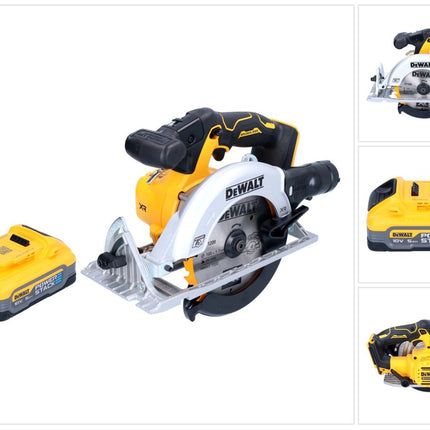 DeWalt DCS 565 N cordless circular saw 18 V 165 mm brushless + 1x Powerstack battery 5.0 Ah - without charger