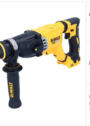 Martillo combinado a batería DeWalt DCH 263 N 18 V 3 J SDS Plus Brushless + 1x batería Powerstack 1,7 Ah - sin cargador