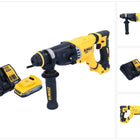 Martillo combinado a batería DeWalt DCH 263 E1 18 V 3 J SDS Plus Brushless + 1x batería Powerstack 1,7 Ah + cargador