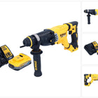 Martillo combinado a batería DeWalt DCH 263 H1 18 V 3 J SDS Plus Brushless + 1x batería Powerstack 5,0 Ah + cargador