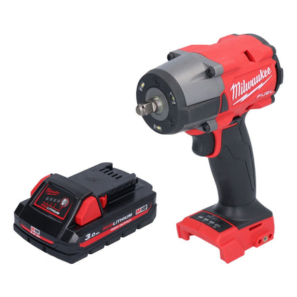 Milwaukee M18 FMTIW2F38-301 Clé à choc sans fil 18 V 745 Nm 3/8'' Brushless + 1x batterie 3,0 Ah - sans chargeur