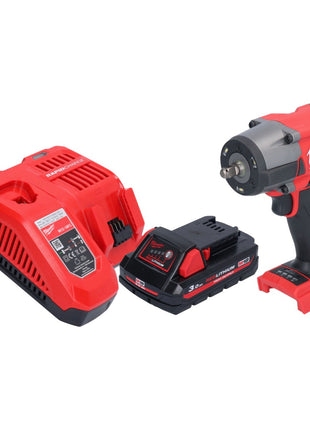 Milwaukee M18 FMTIW2F38-301 llave de impacto inalámbrica 18 V 745 Nm 3/8" sin escobillas + 1x batería 3,0 Ah + cargador